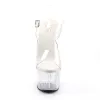 Pleaser Adore-708-Clear-Size 5-Clearance sold by Shoe Freaks
