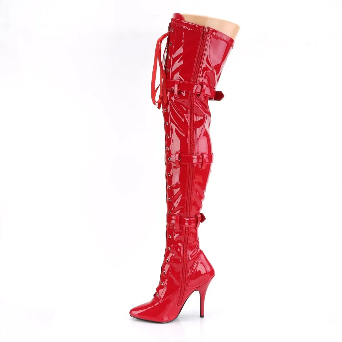 Pleaser Seduce-3028-Red-Size 9-Clearance sold by Shoe Freaks product image thumbnail 3
