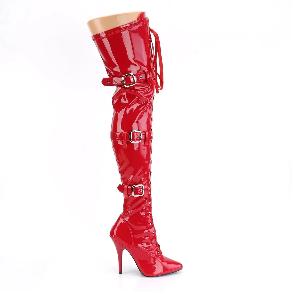 Pleaser Seduce-3028-Red-Size 9-Clearance sold by Shoe Freaks product image thumbnail 5