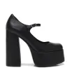 Darkbloom Black Platform Heels-Size 8-Clearance sold by Shoe Freaks