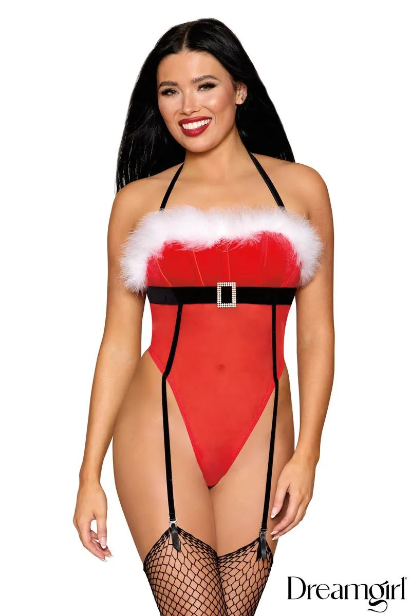 Santa Garter Teddy sold by Shoe Freaks