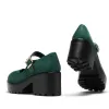 Tira Suede Mary Janes ‘ Evergreen Edition’-Green-Size 9-Clearance sold by Shoe Freaks