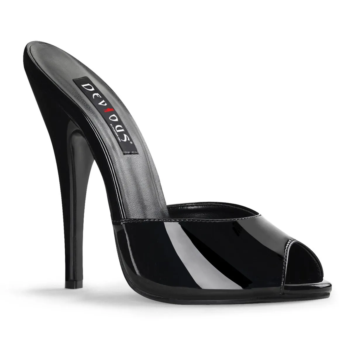 Devious Domina-101-Black-Size 7-Clearance sold by Shoe Freaks