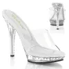 Fabulicious Lip-101LS-Clear-Size 6-Clearance sold by Shoe Freaks