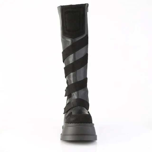 Demonia Stomp-228-Black-Size 9-Clearance sold by Shoe Freaks product image thumbnail 2