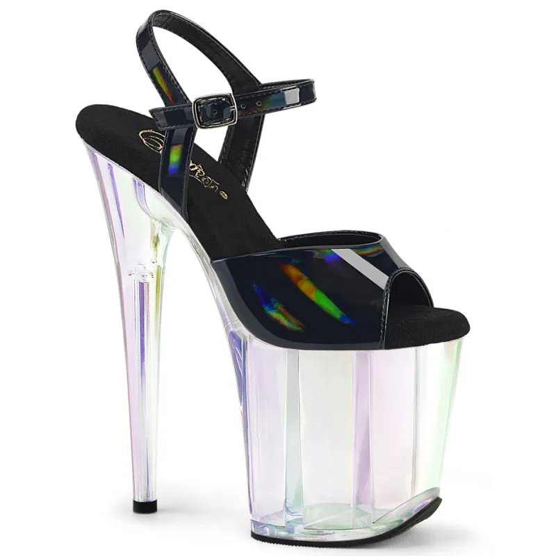 Pleaser Flamingo-809HT-Black-Size 7-Clearance sold by Shoe Freaks