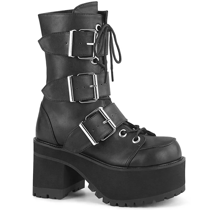 Demonia Ranger-308-Black-Size 8-Clearance sold by Shoe Freaks