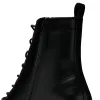 Astro Silver Star & Moon Chunky Boots-Black-Size 5-Clearance sold by Shoe Freaks