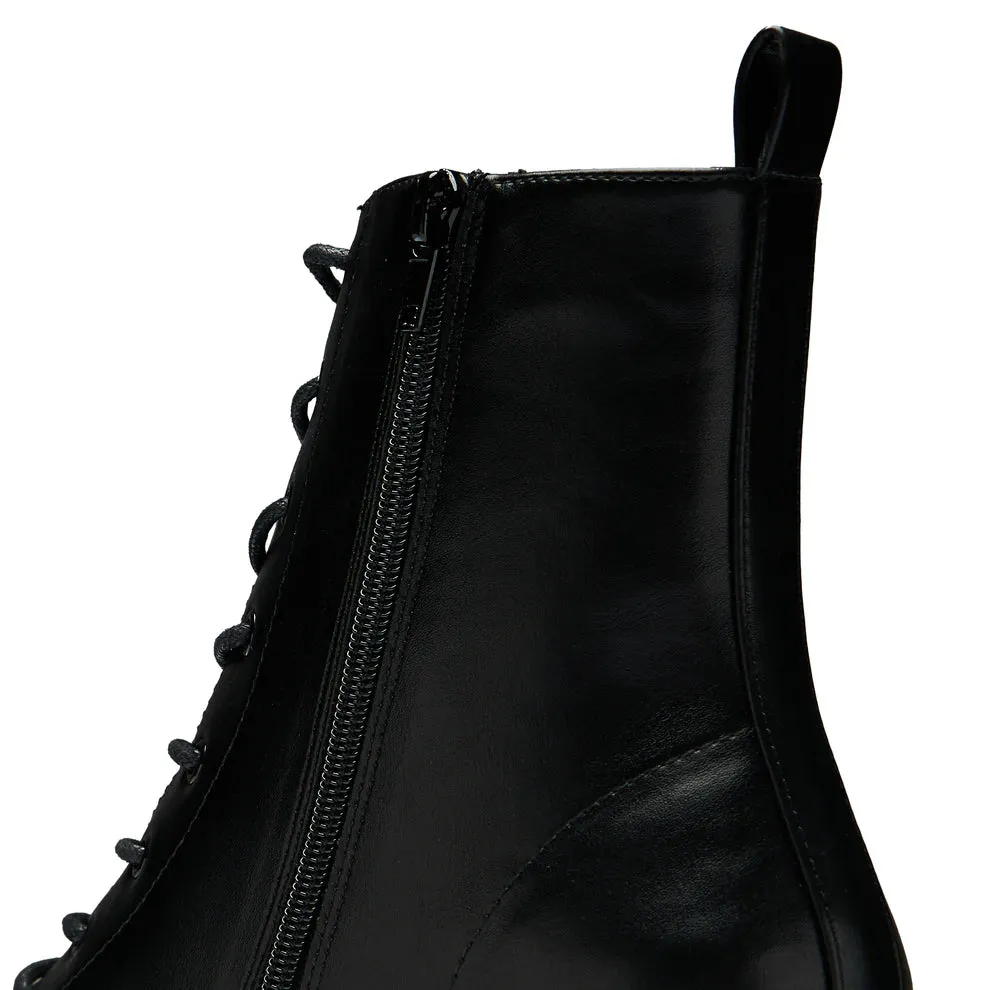 Astro Silver Star & Moon Chunky Boots-Black-Size 5-Clearance sold by Shoe Freaks product image thumbnail 5