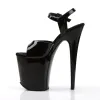 Pleaser Flamingo-809-Black-Size 7-Clearance sold by Shoe Freaks