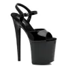 Pleaser Flamingo-809-Black-Size 7-Clearance sold by Shoe Freaks