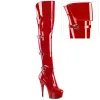 Pleaser Delight-3018-Red-Size 9-Clearance sold by Shoe Freaks