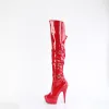 Pleaser Delight-3018-Red-Size 9-Clearance sold by Shoe Freaks