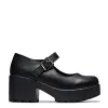 Tira Mary Jane Shoes 'Faux Leather Edition'-Black-Size 7-Clearance sold by Shoe Freaks