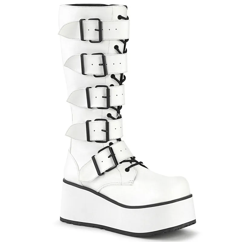Demonia Trashville-518-White-Size 10-Clearance sold by Shoe Freaks