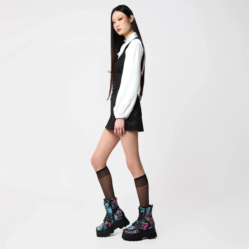 L’otta Monsters Trident Platform Boots - Black Multi sold by Shoe Freaks product image thumbnail 5