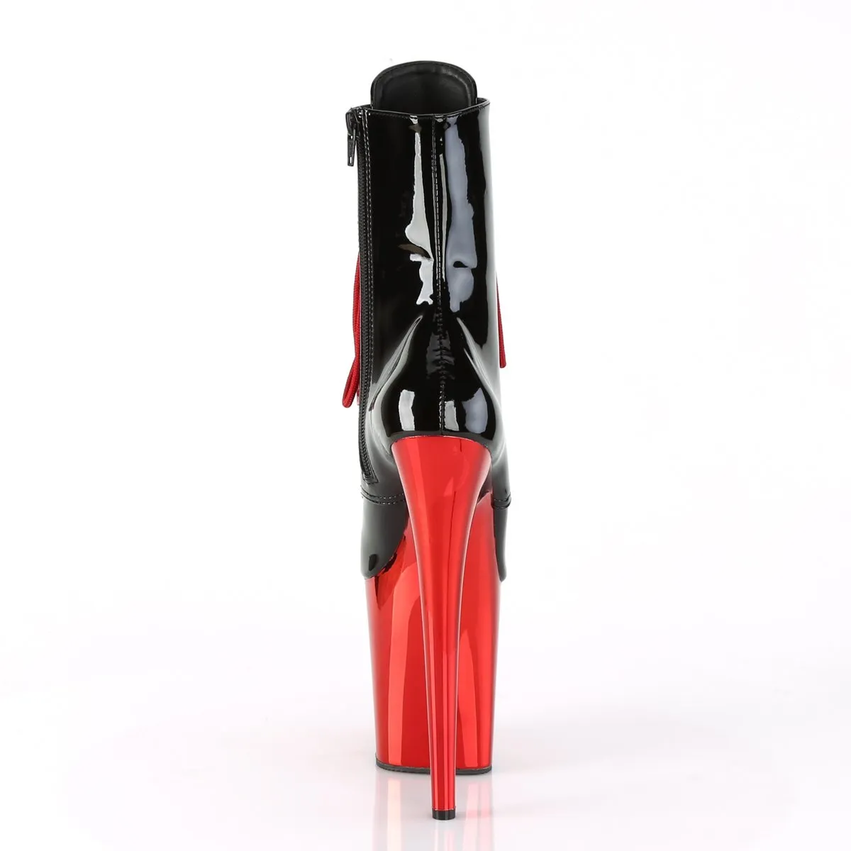 Pleaser Flamingo-1020-Black-Red Chrome-Size 6-Clearance sold by Shoe Freaks product image thumbnail 4