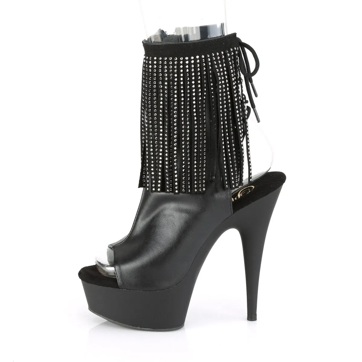 Pleaser Delight-1018RSF-Black-Size 9-Clearance sold by Shoe Freaks product image thumbnail 3