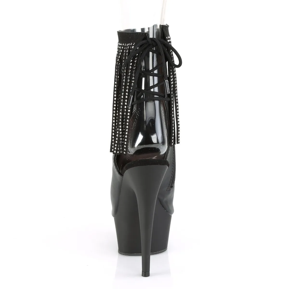 Pleaser Delight-1018RSF-Black-Size 9-Clearance sold by Shoe Freaks product image thumbnail 4