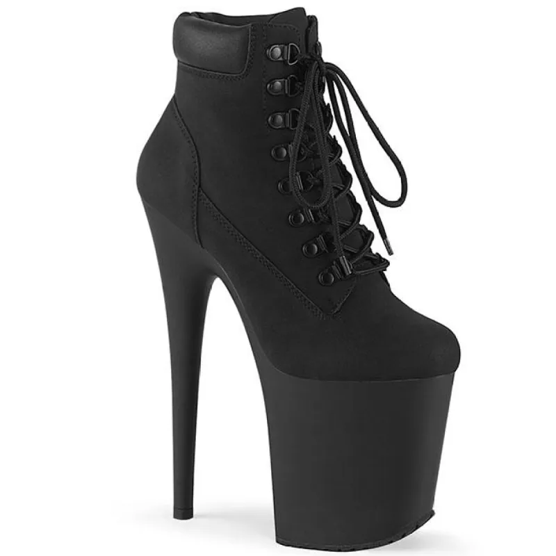 Pleaser Flamingo-800TL-02-Black-Size 5-Clearance sold by Shoe Freaks