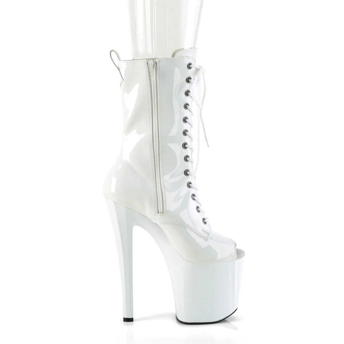 Pleaser Enchant-1041-White-Size 10-Clearance sold by Shoe Freaks product image thumbnail 5
