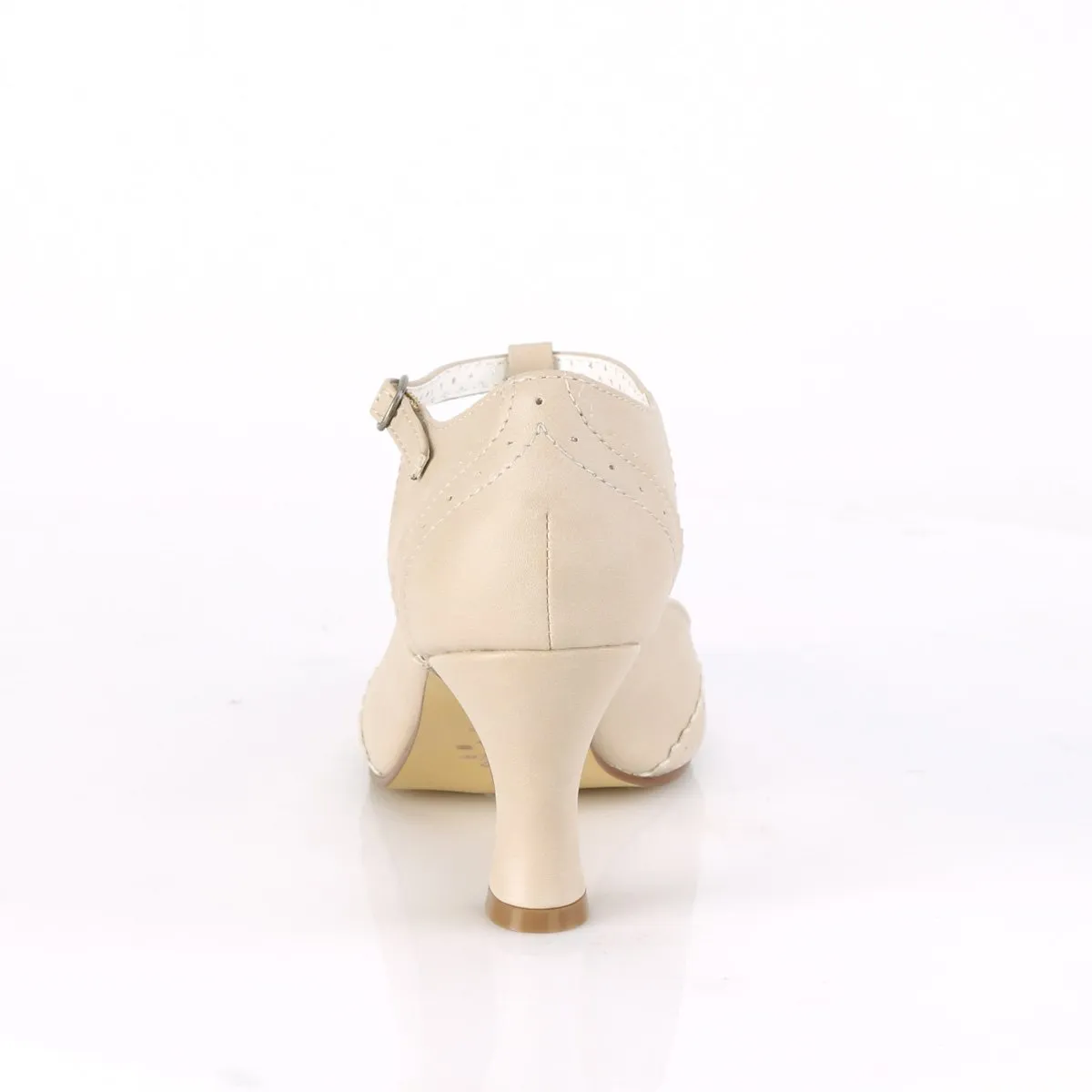 Pin Up Couture Flapper-26-Cream-Size 10-Clearance sold by Shoe Freaks product image thumbnail 4