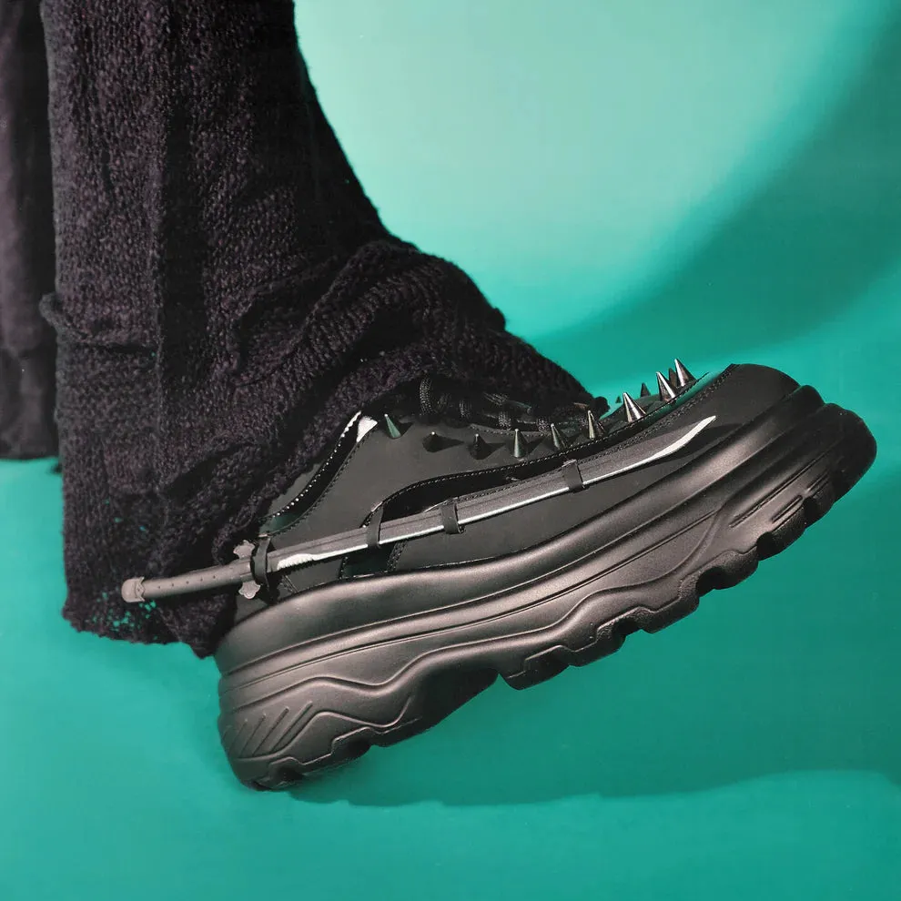 Takeda Sword Trainers-Black-Size 5-Clearance sold by Shoe Freaks product image thumbnail 2