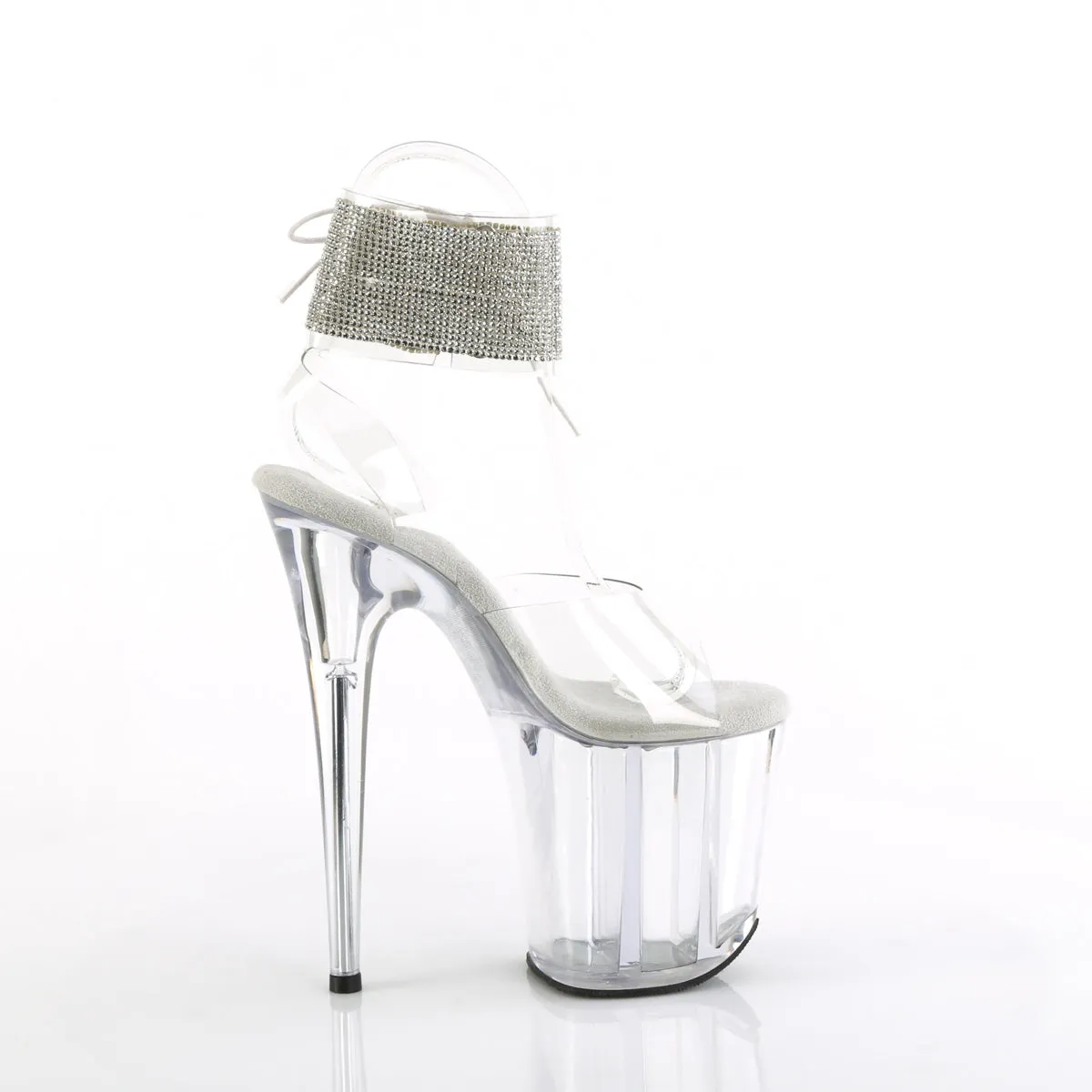 Pleaser Flamingo-891-2RS-Clear/Clear-Size 7-Clearance sold by Shoe Freaks product image thumbnail 5