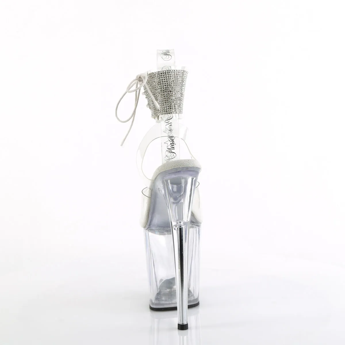 Pleaser Flamingo-891-2RS-Clear/Clear-Size 7-Clearance sold by Shoe Freaks product image thumbnail 4