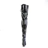 Pleaser Electra-3023-Black-Size 7-Clearance sold by Shoe Freaks