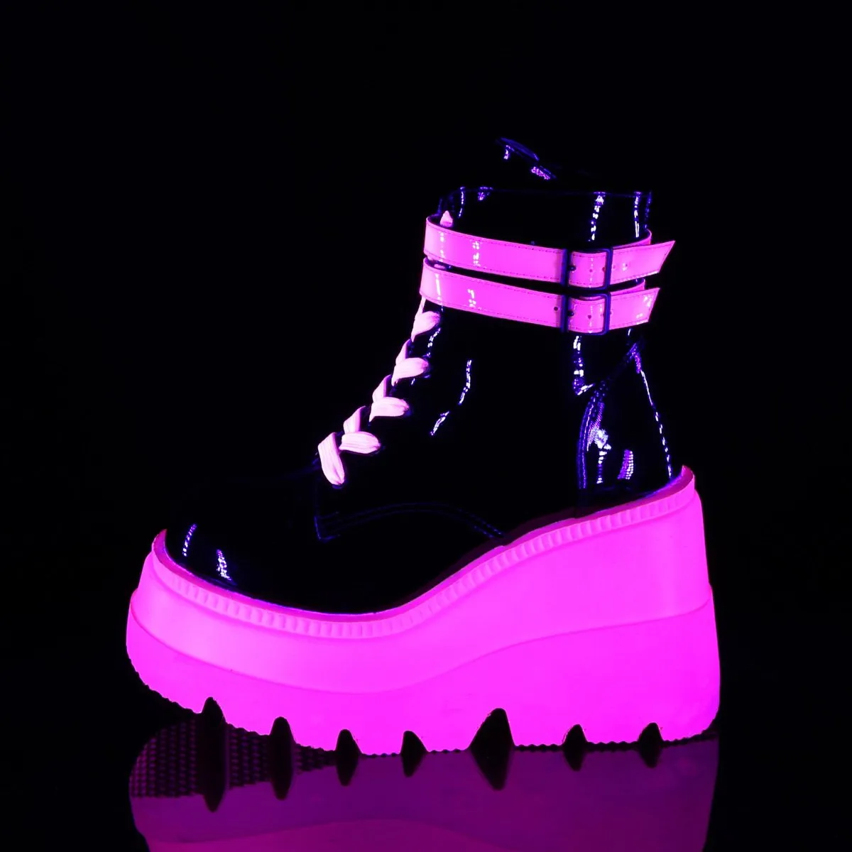 Demonia Shaker-52-Black/Neon Pink-Size 7-Clearance sold by Shoe Freaks product image thumbnail 3