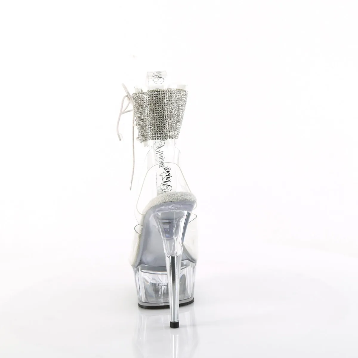 Pleaser Delight-691-2RS-Clear/Clear-Size 8-Clearance sold by Shoe Freaks product image thumbnail 4