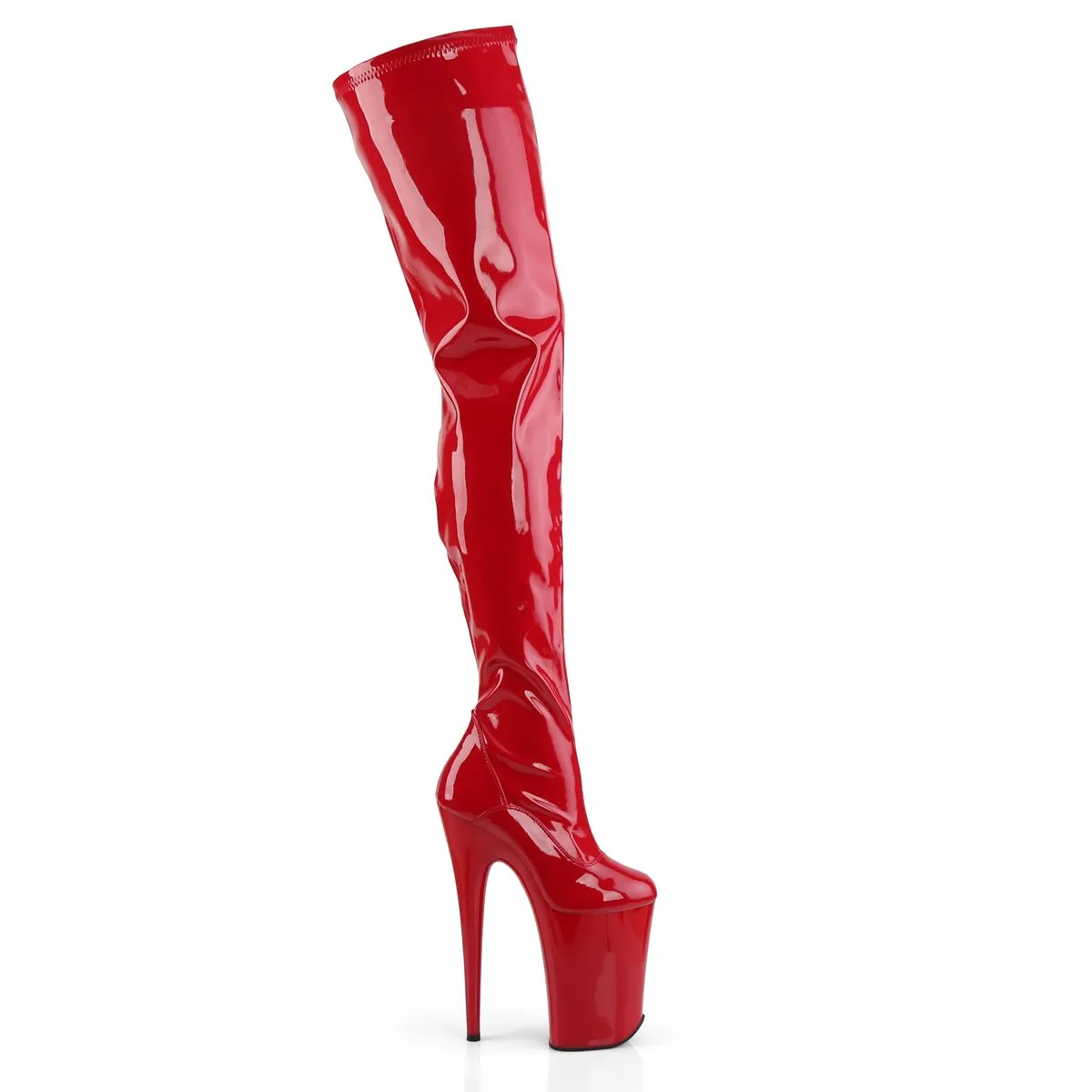 Pleaser Infinity-4000-Red-Size 8-Clearance sold by Shoe Freaks product image thumbnail 5