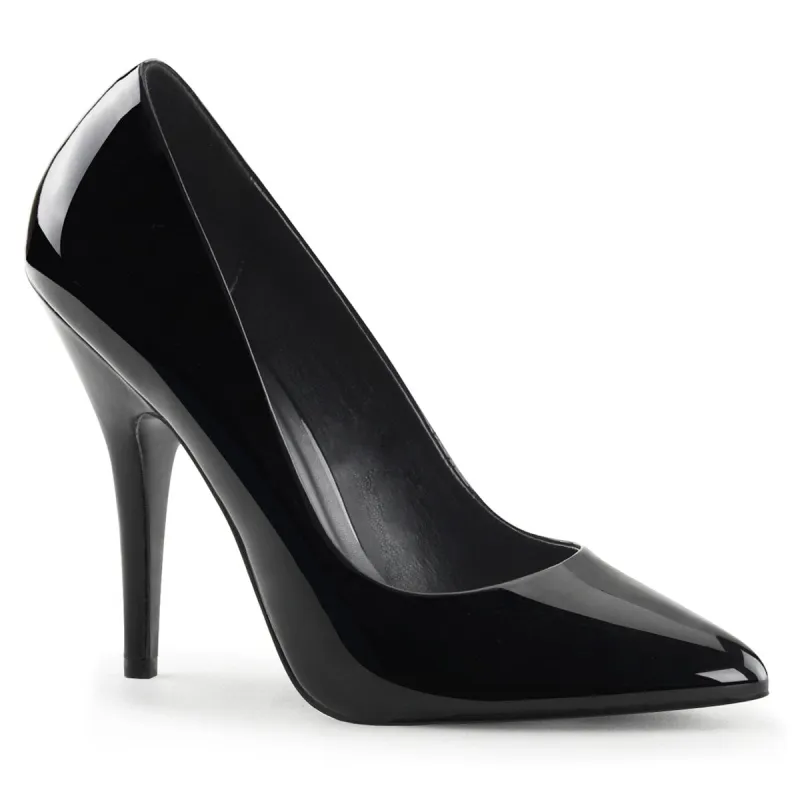 Pleaser Seduce-420-Black-Size 9-Clearance sold by Shoe Freaks