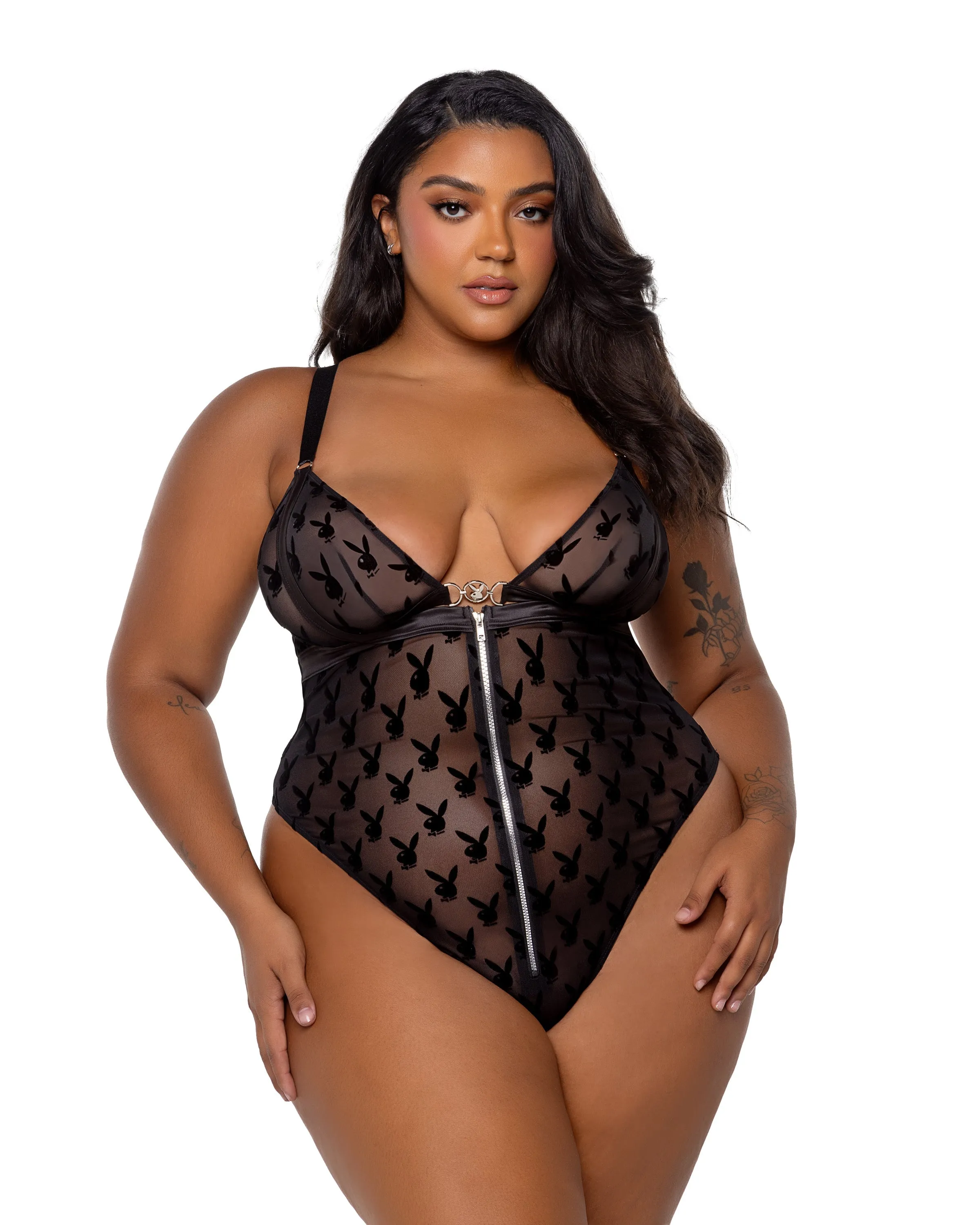 Playboy Bunny Charm Teddy sold by Shoe Freaks product image thumbnail 3