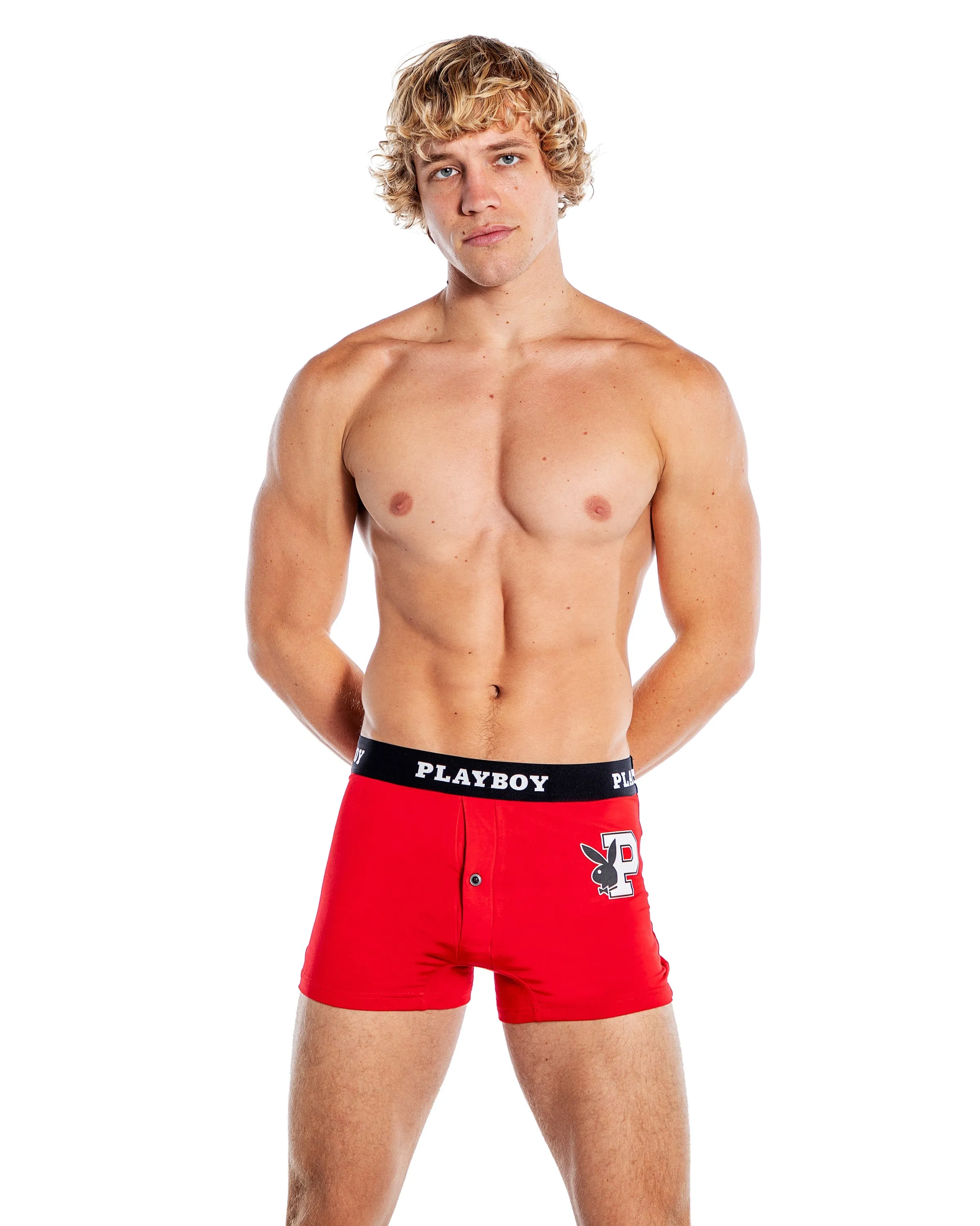 Playboy Mens Varsity Modal Boxer Briefs sold by Shoe Freaks product image thumbnail 4