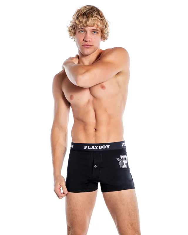 Playboy Mens Varsity Modal Boxer Briefs sold by Shoe Freaks