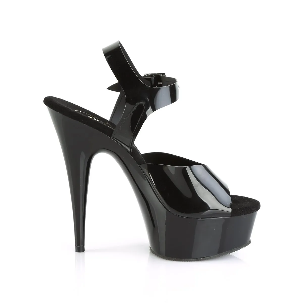 Pleaser Delight-608N-Black-Size 8-Clearance sold by Shoe Freaks product image thumbnail 5