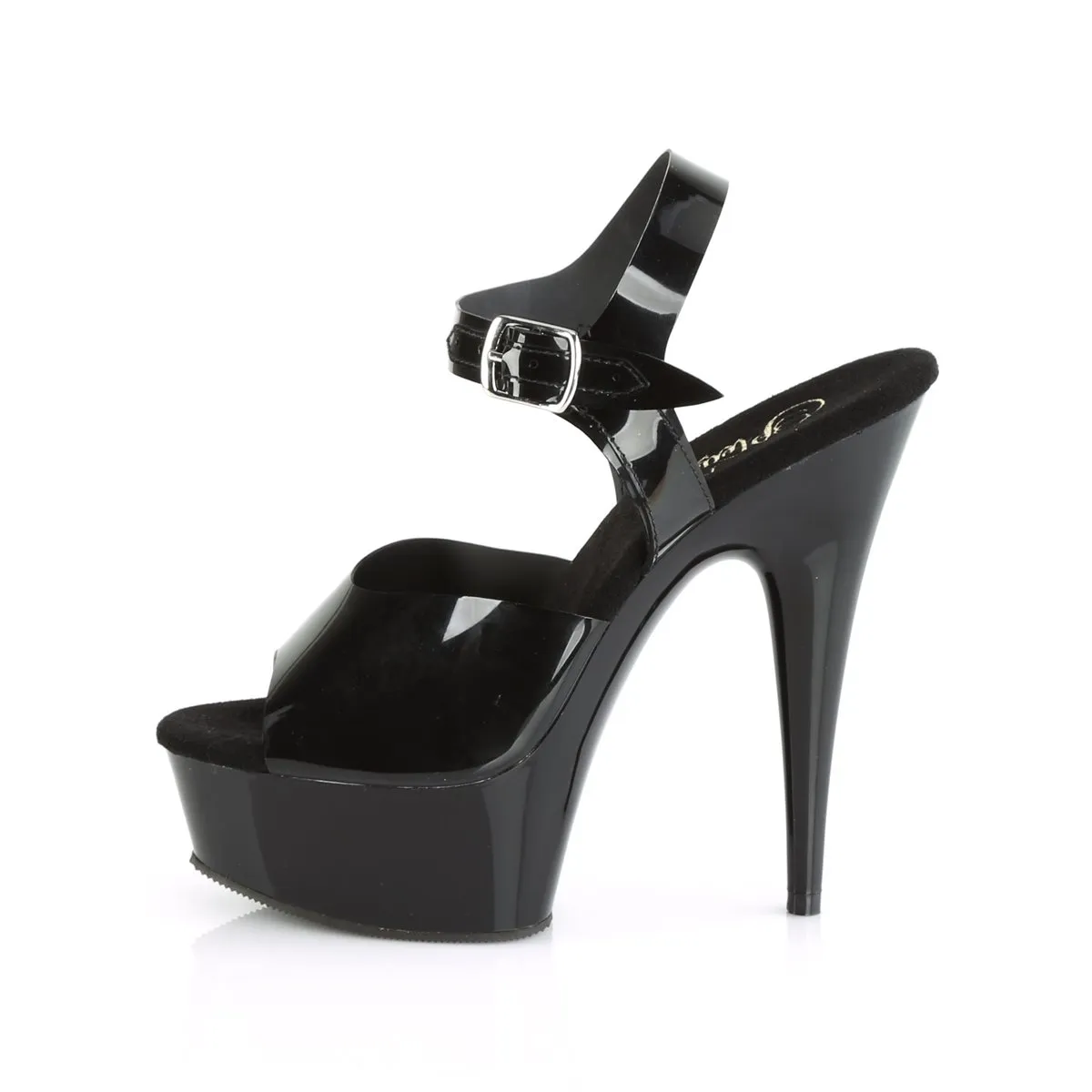 Pleaser Delight-608N-Black-Size 8-Clearance sold by Shoe Freaks product image thumbnail 3