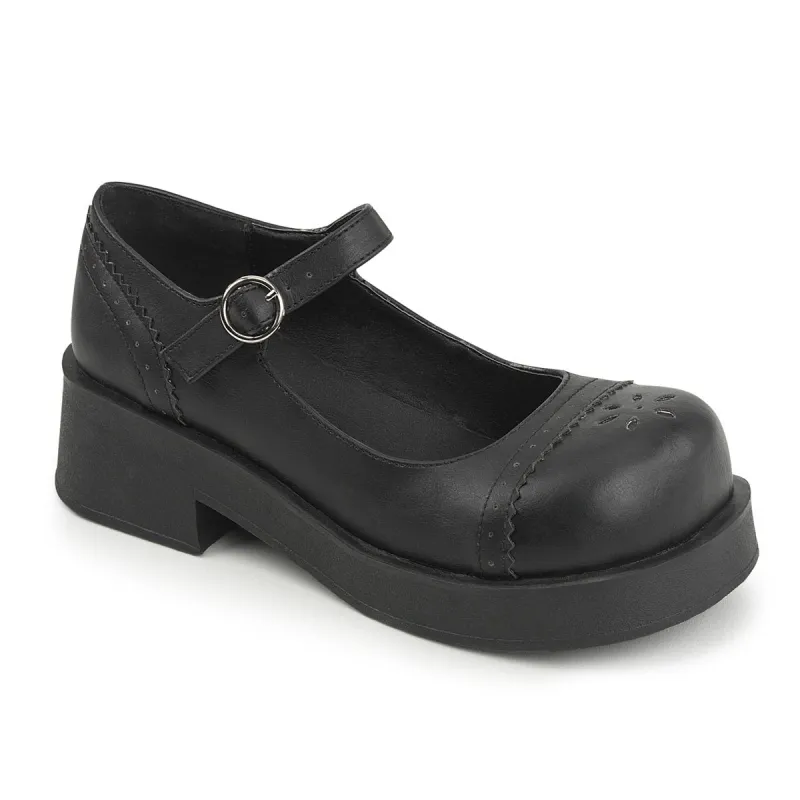 Demonia Crux-07-Black-Size 9-Clearance sold by Shoe Freaks