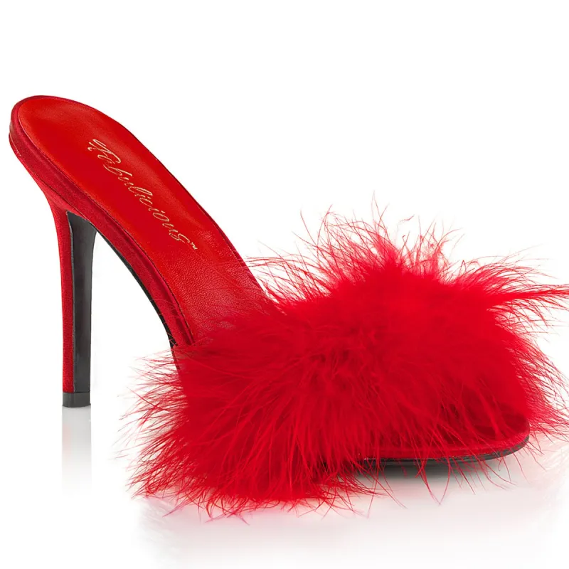 Fabulicious Classique-01F-Red-Size 10-Clearance sold by Shoe Freaks
