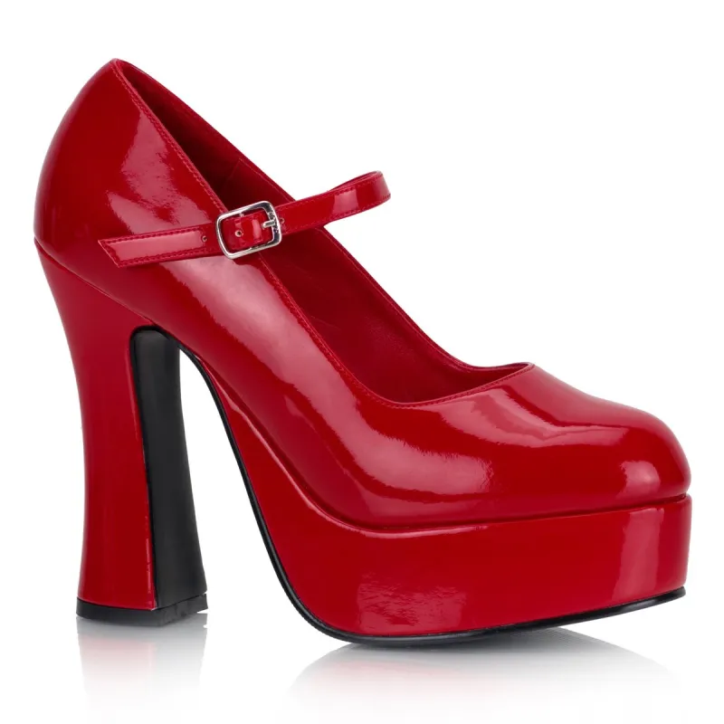 Demonia Dolly-50-Red-Size 10-Clearance sold by Shoe Freaks