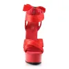 Pleaser Delight-668-Red-Size 10-Clearance sold by Shoe Freaks