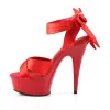 Pleaser Delight-668-Red-Size 10-Clearance sold by Shoe Freaks
