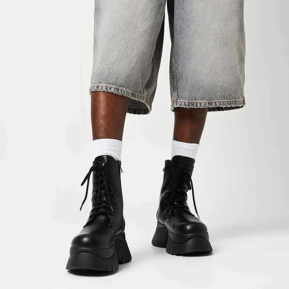 Rancor Men's Vilun Black Lace Up Boots-Size 13-Clearance sold by Shoe Freaks product image thumbnail 5