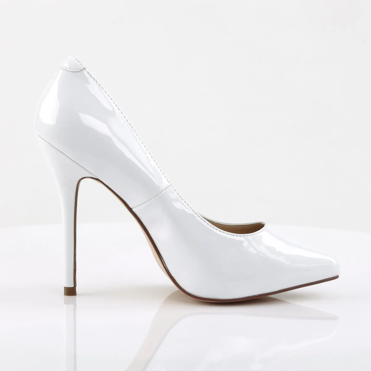 Pleaser Amuse-20-White-Size 9-Clearance sold by Shoe Freaks product image thumbnail 5