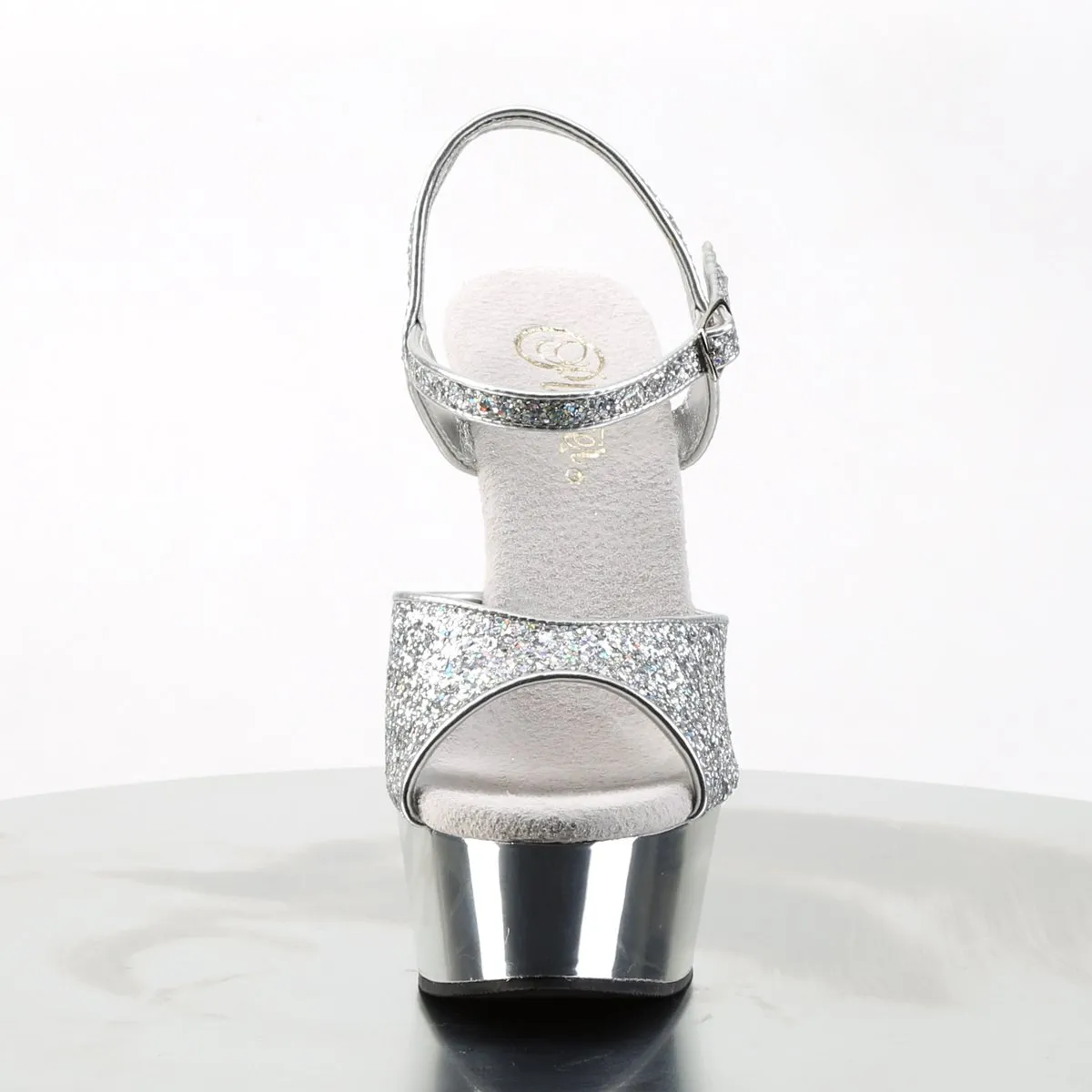 Pleaser Delight-609G-Silver-Size 14-Clearance sold by Shoe Freaks product image thumbnail 2
