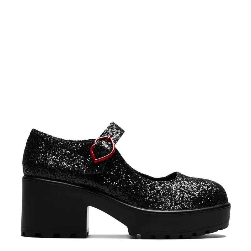 Glitter Mary Janes ‘Columbia’s Solo Edition' sold by Shoe Freaks
