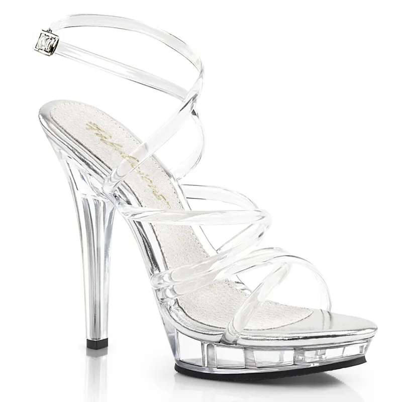 Fabulicious Lip-106-Clear-Size 8-Clearance sold by Shoe Freaks