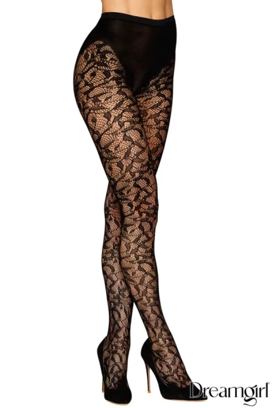 Lace Illusion Pantyhose sold by Shoe Freaks